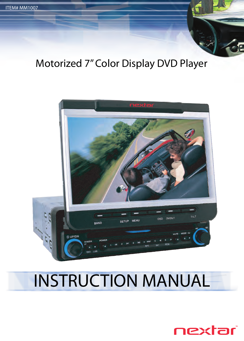 Nextar MM1007 User Manual | 37 pages