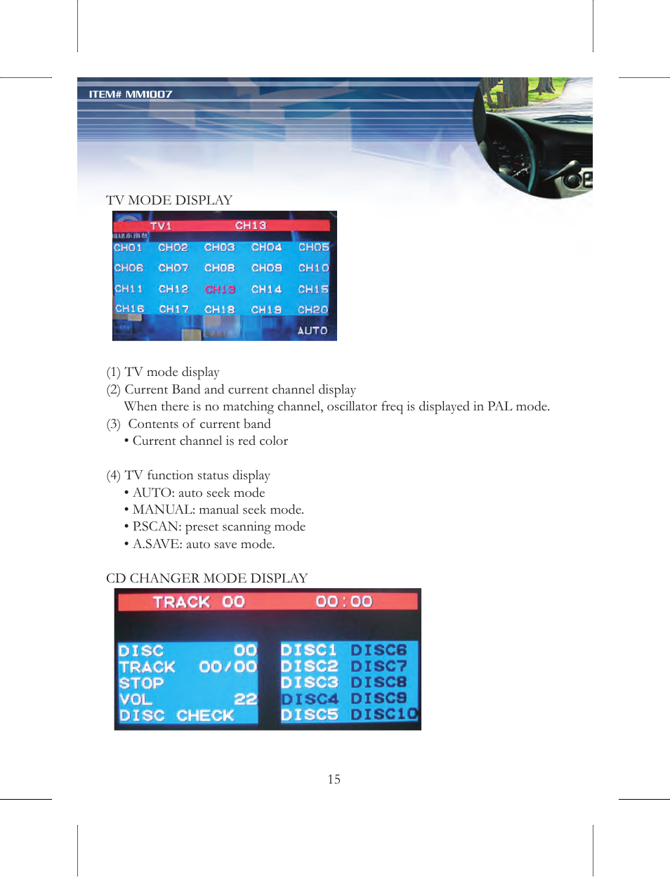 Nextar MM1007 User Manual | Page 16 / 37