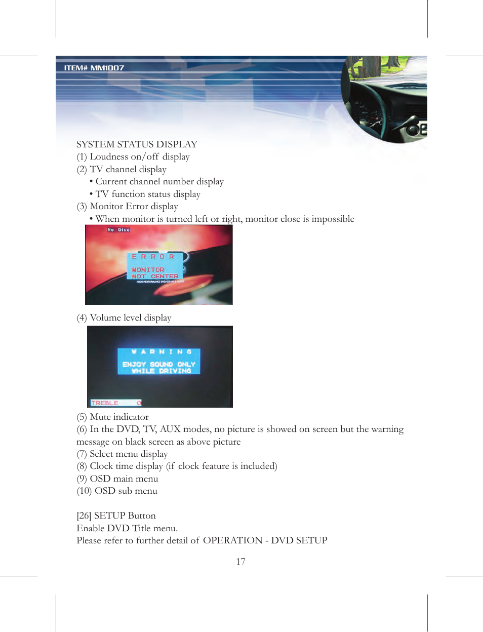 Nextar MM1007 User Manual | Page 18 / 37