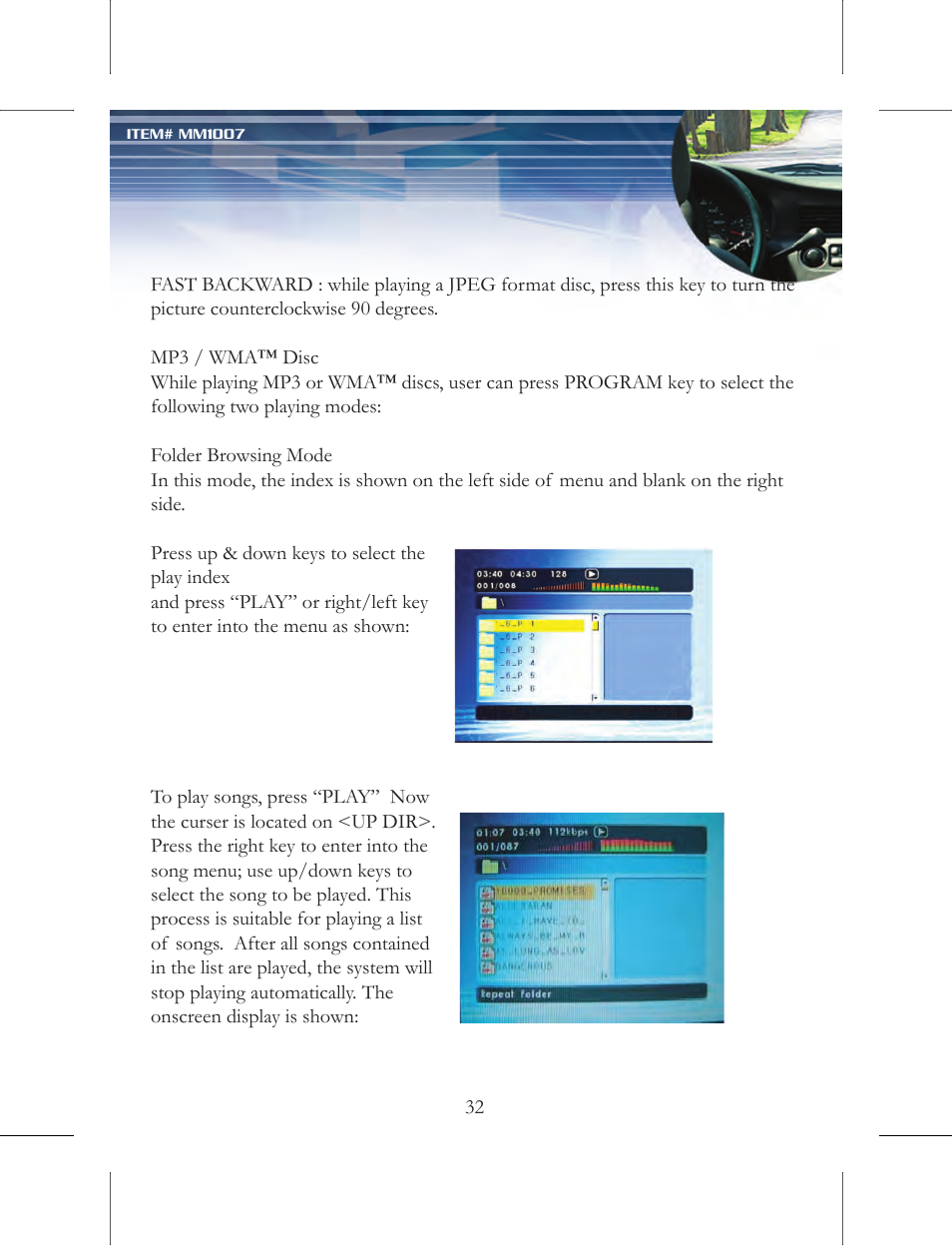 Nextar MM1007 User Manual | Page 33 / 37