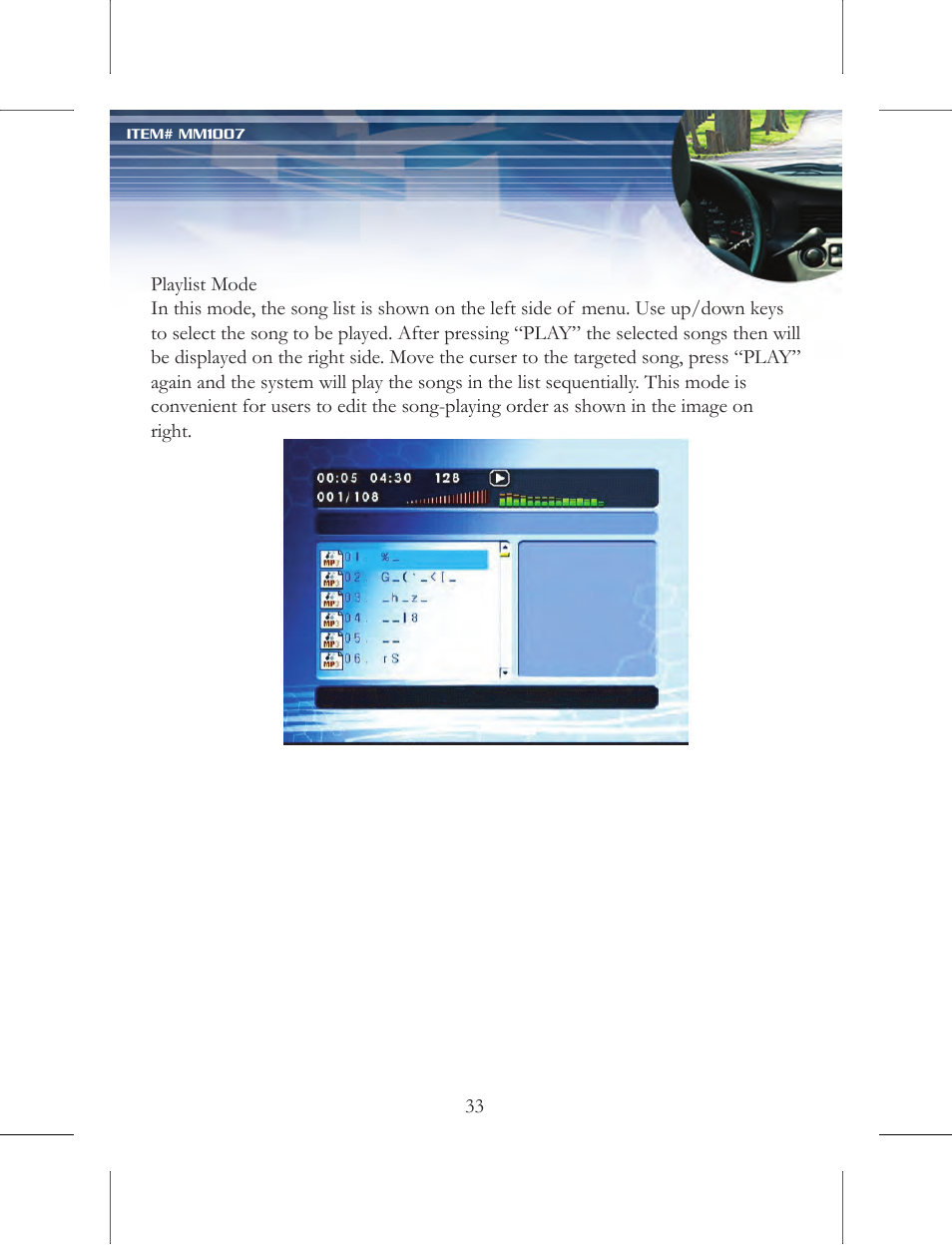 Nextar MM1007 User Manual | Page 34 / 37