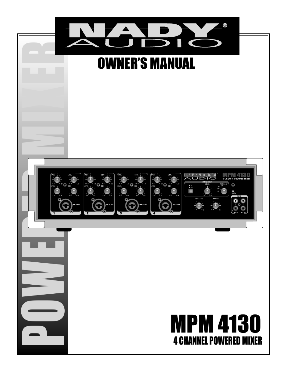 Nady Systems MPM 4130 User Manual | 12 pages