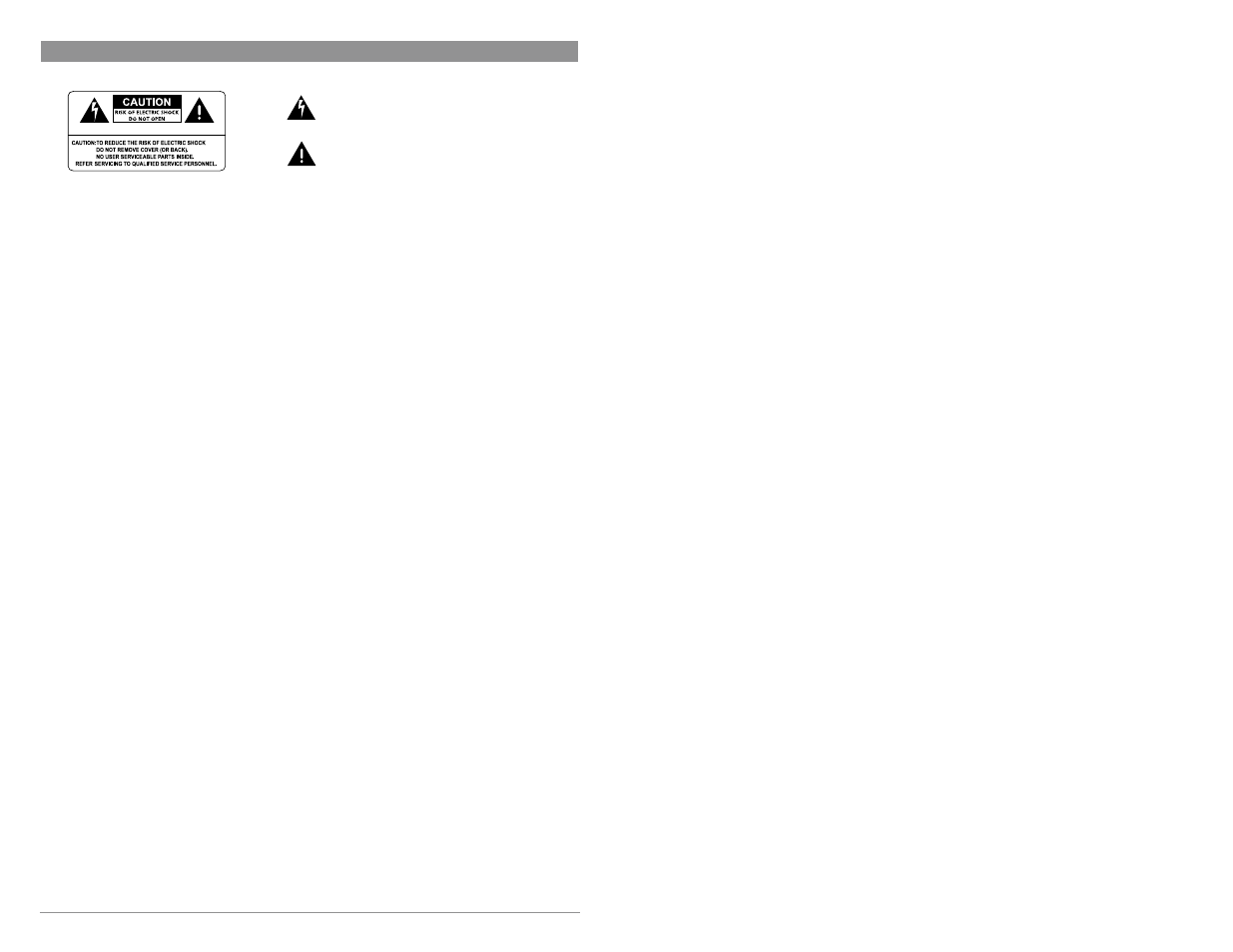 Important safety instructions | Nady Systems MM4 User Manual | Page 3 / 10