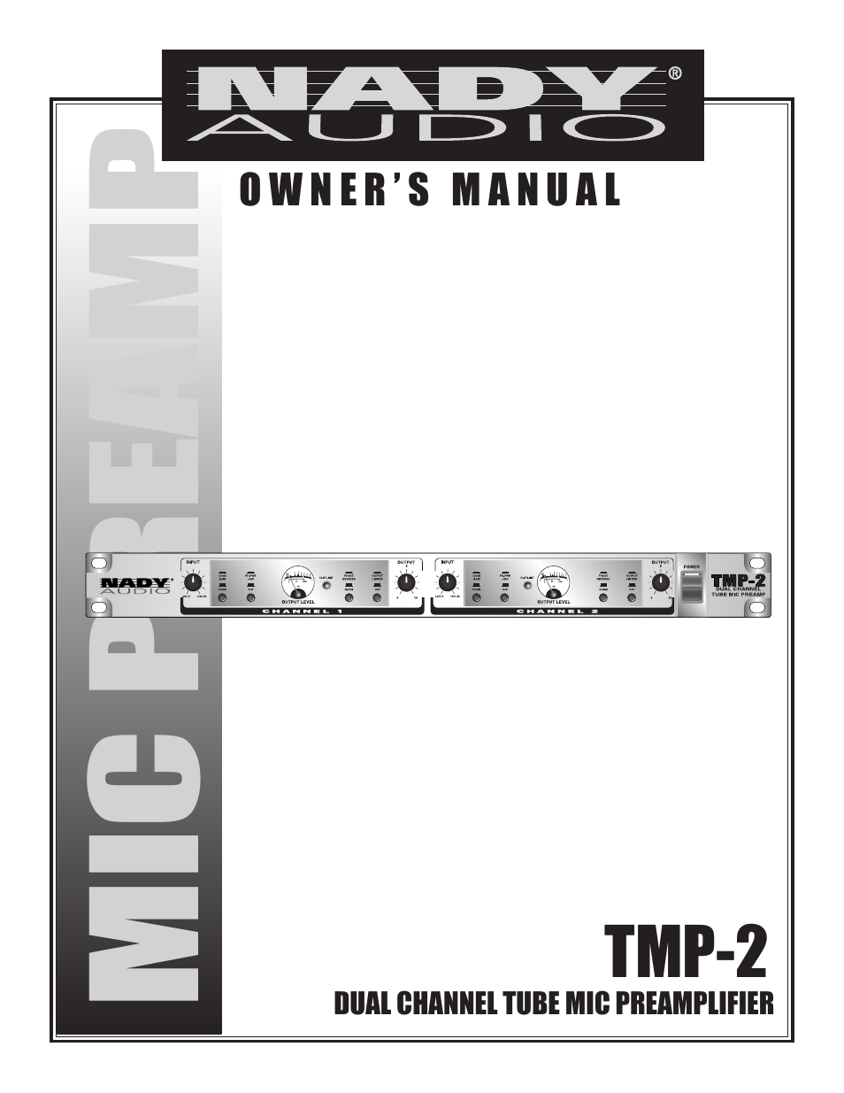 Nady Systems TMP-2 User Manual | 8 pages