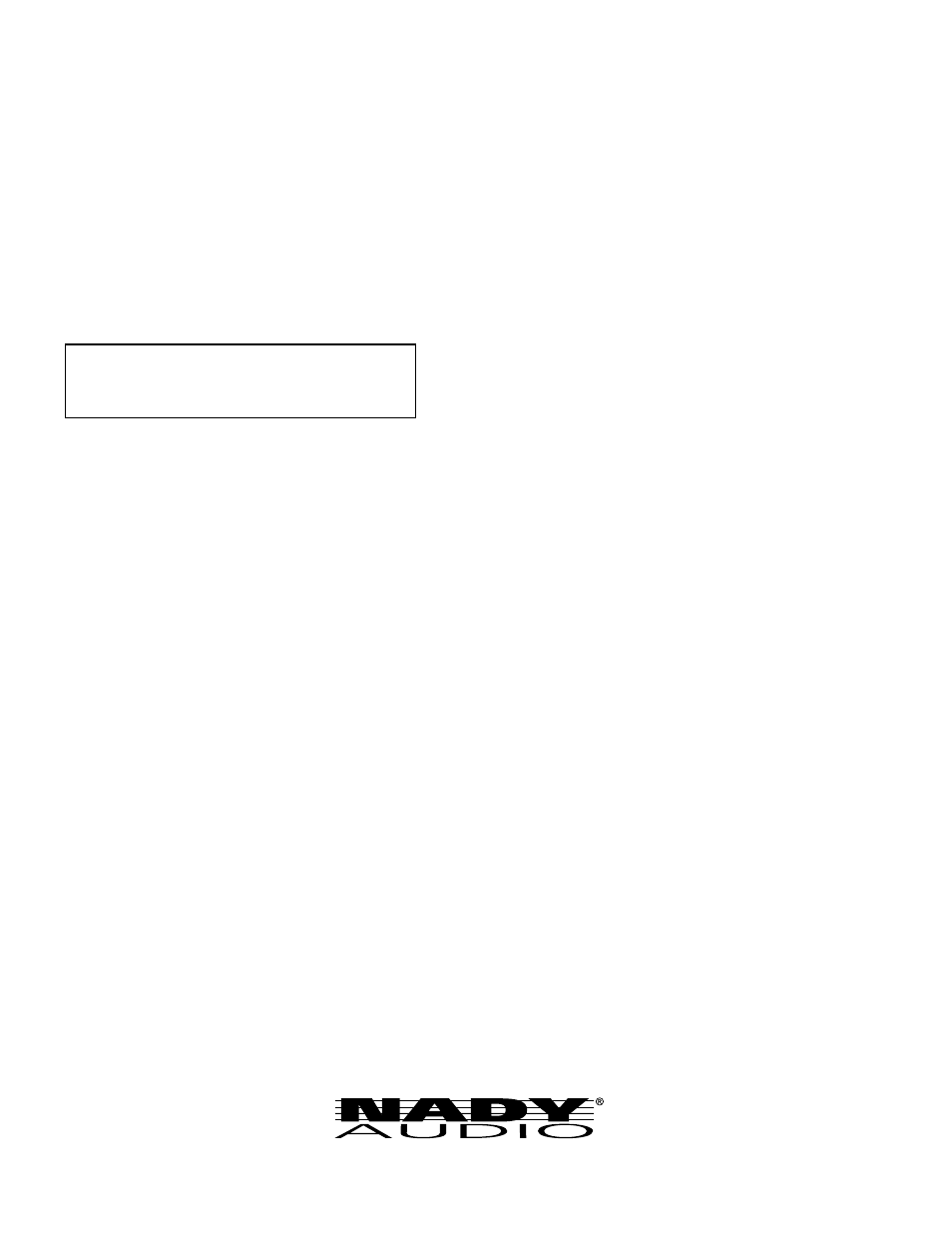 Nady Systems MXE-612 User Manual | Page 15 / 15