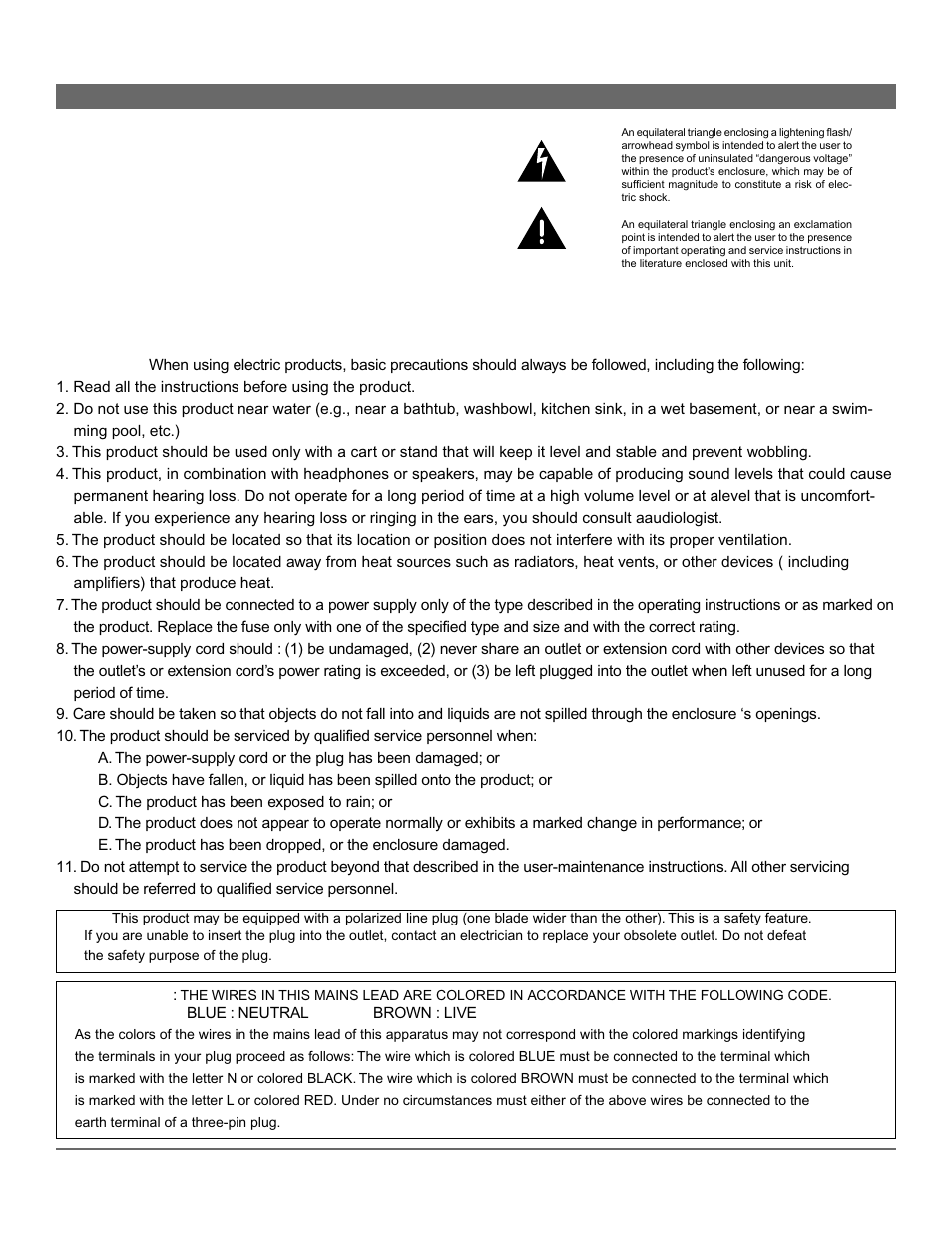 Nady Systems SRA 2150 User Manual | Page 3 / 8