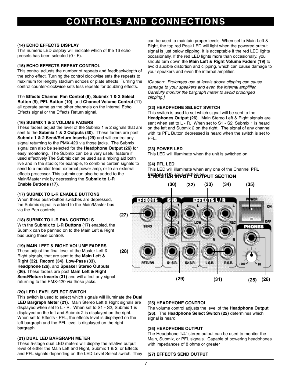 Nady Systems PMX-420 User Manual | Page 7 / 12
