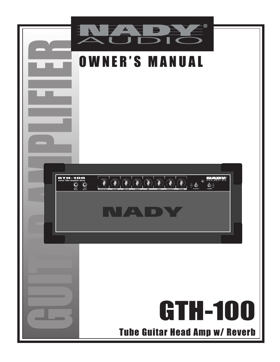 Nady Systems GTH-100 User Manual | 8 pages