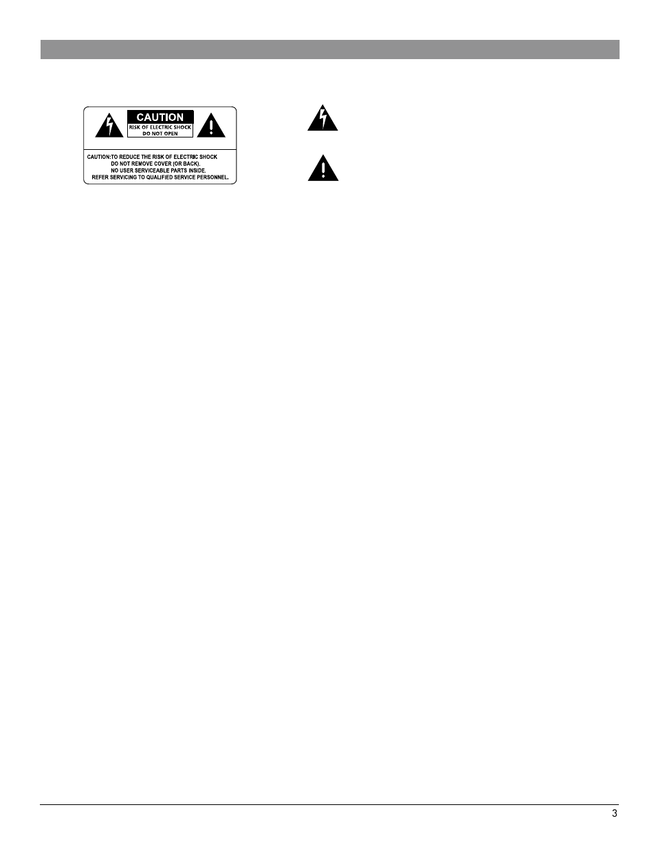 Important safety instructions | Nady Systems PEQ-5B User Manual | Page 3 / 12