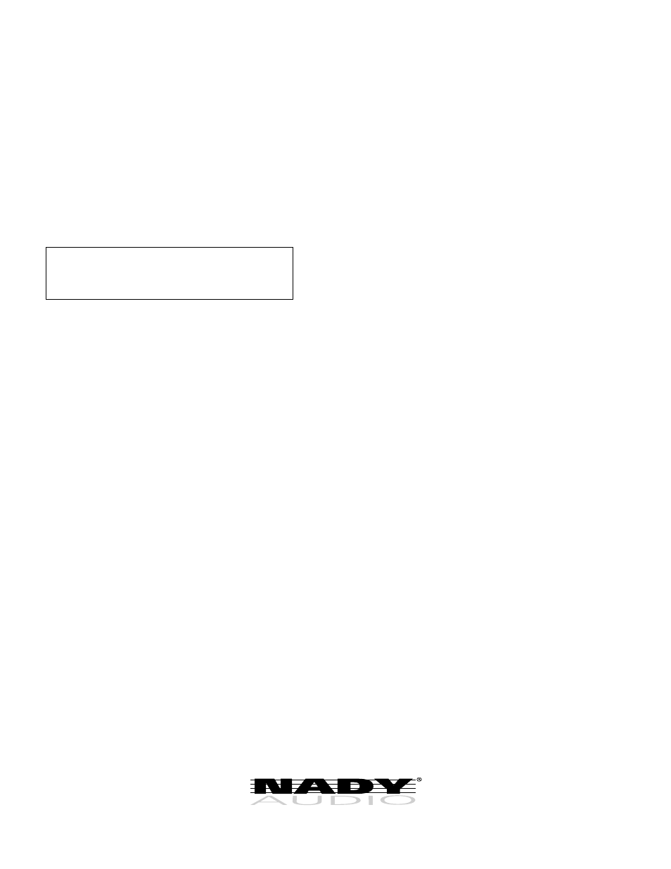 Nady Systems PRA-8 User Manual | Page 8 / 8