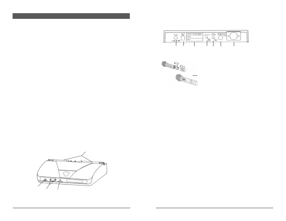 Uhf 10 receiver | Nady Systems UHF 10 User Manual | Page 3 / 8