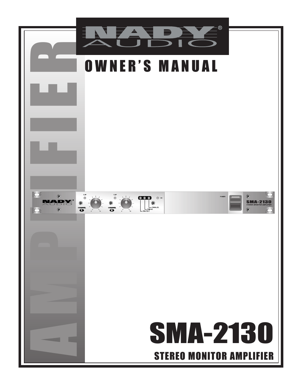 Nady Systems SMA-2130 User Manual | 8 pages