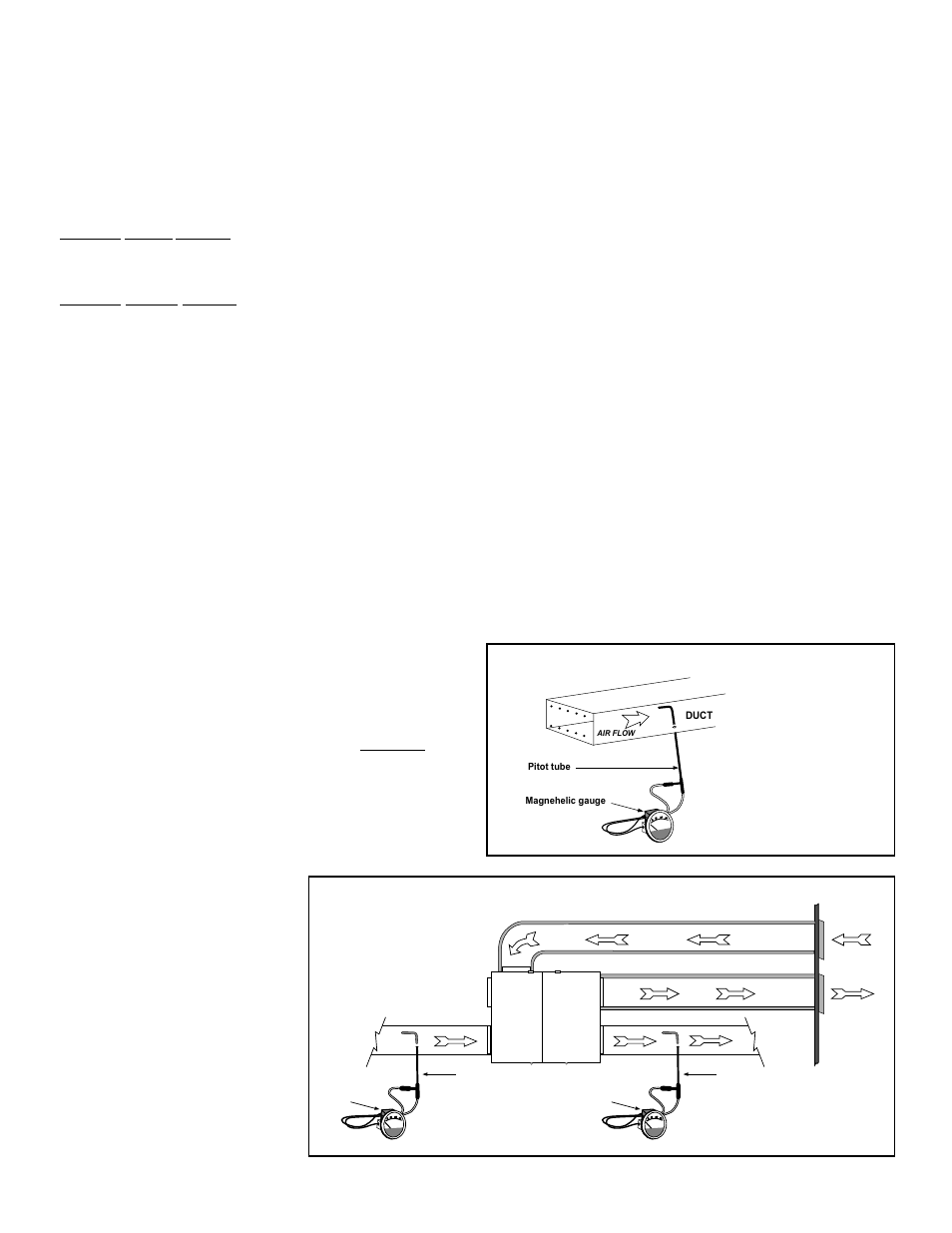 Pitot tube air flow balancing, Balancing procedure, Prior to balancing, ensure that | Pitot tube and gauge, Pitot tube air flow balancing kit | Lifebreath 500ERV User Manual | Page 23 / 31