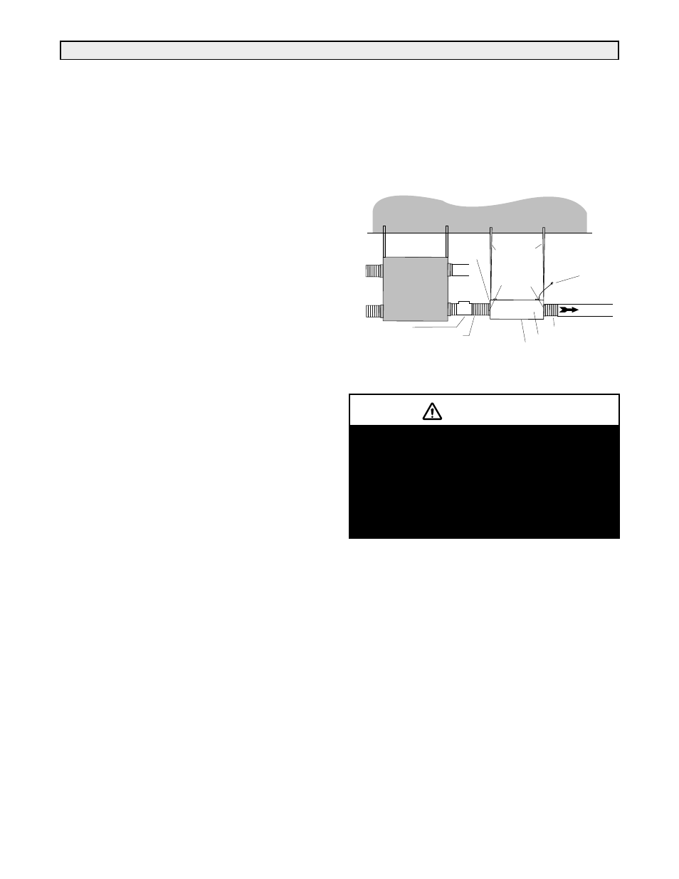 Caution, Tfp connected to heat recovery ventilator, Type 2 installation | Lifebreath TFP3000 User Manual | Page 3 / 4