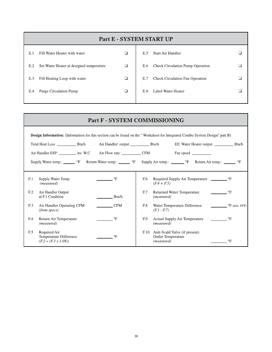 Lifebreath AH80BHW User Manual | Page 30 / 32
