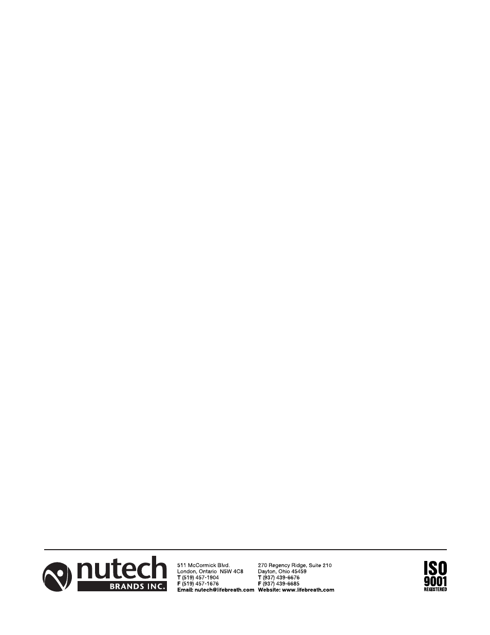 Lifebreath AH80BHW User Manual | Page 32 / 32