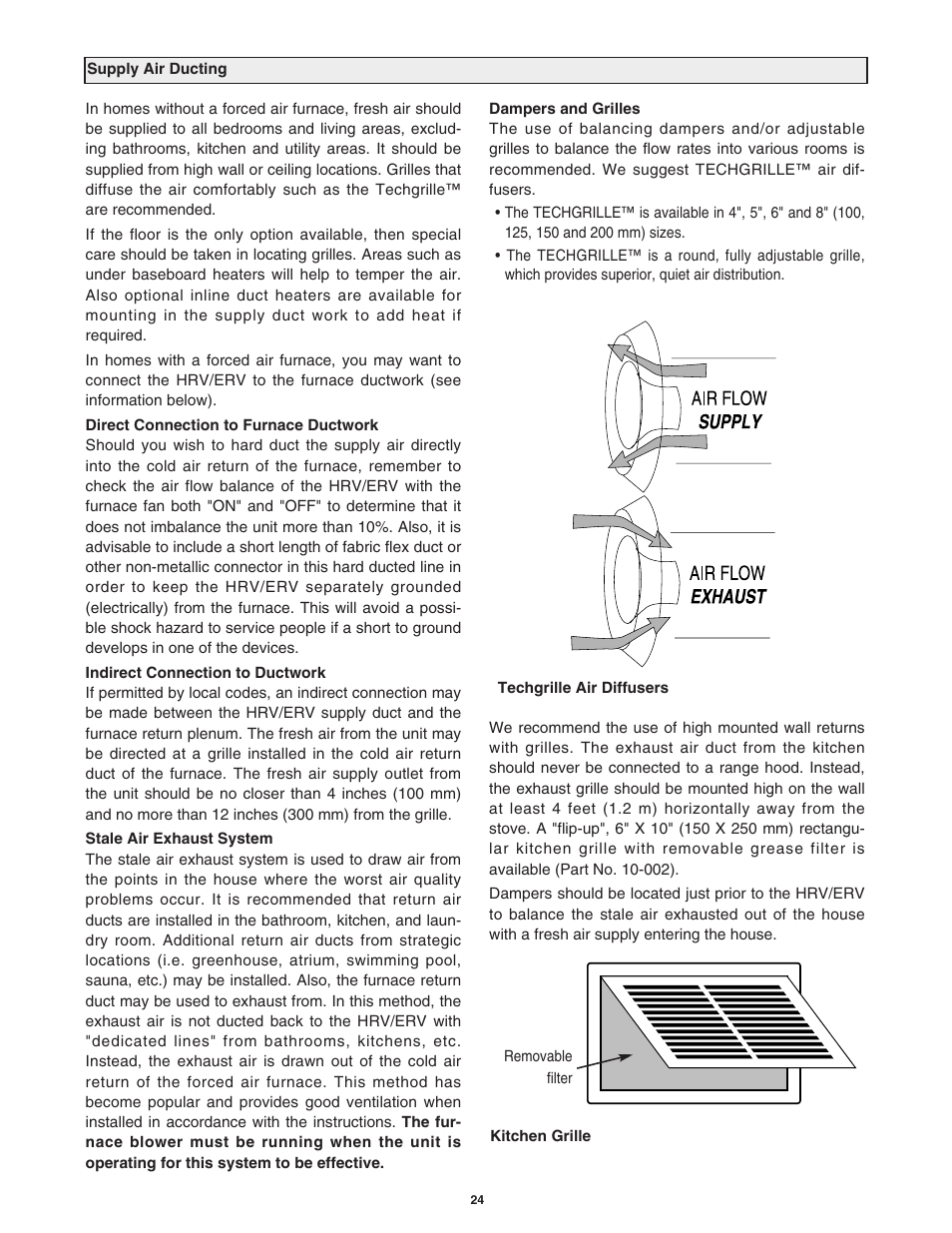 Lifebreath 200MAX RX  EN User Manual | Page 24 / 36