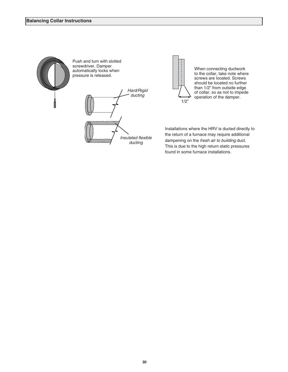 Lifebreath 200MAX RX  EN User Manual | Page 30 / 36