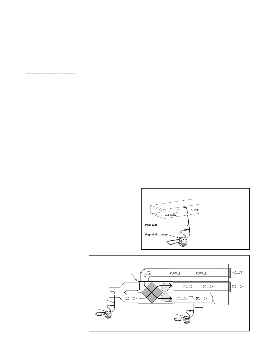 Pitot tube air flow balancing, Balancing procedure, Prior to balancing, ensure that | Pitot tube and gauge, Pitot tube air flow balancing kit | Lifebreath 700DDPOOL User Manual | Page 20 / 26