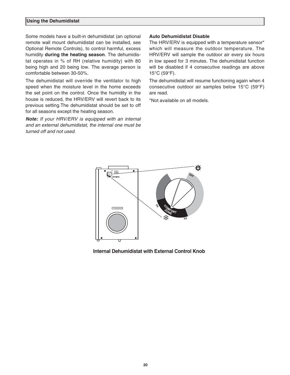 Lifebreath MAXTOP User Manual | Page 20 / 36
