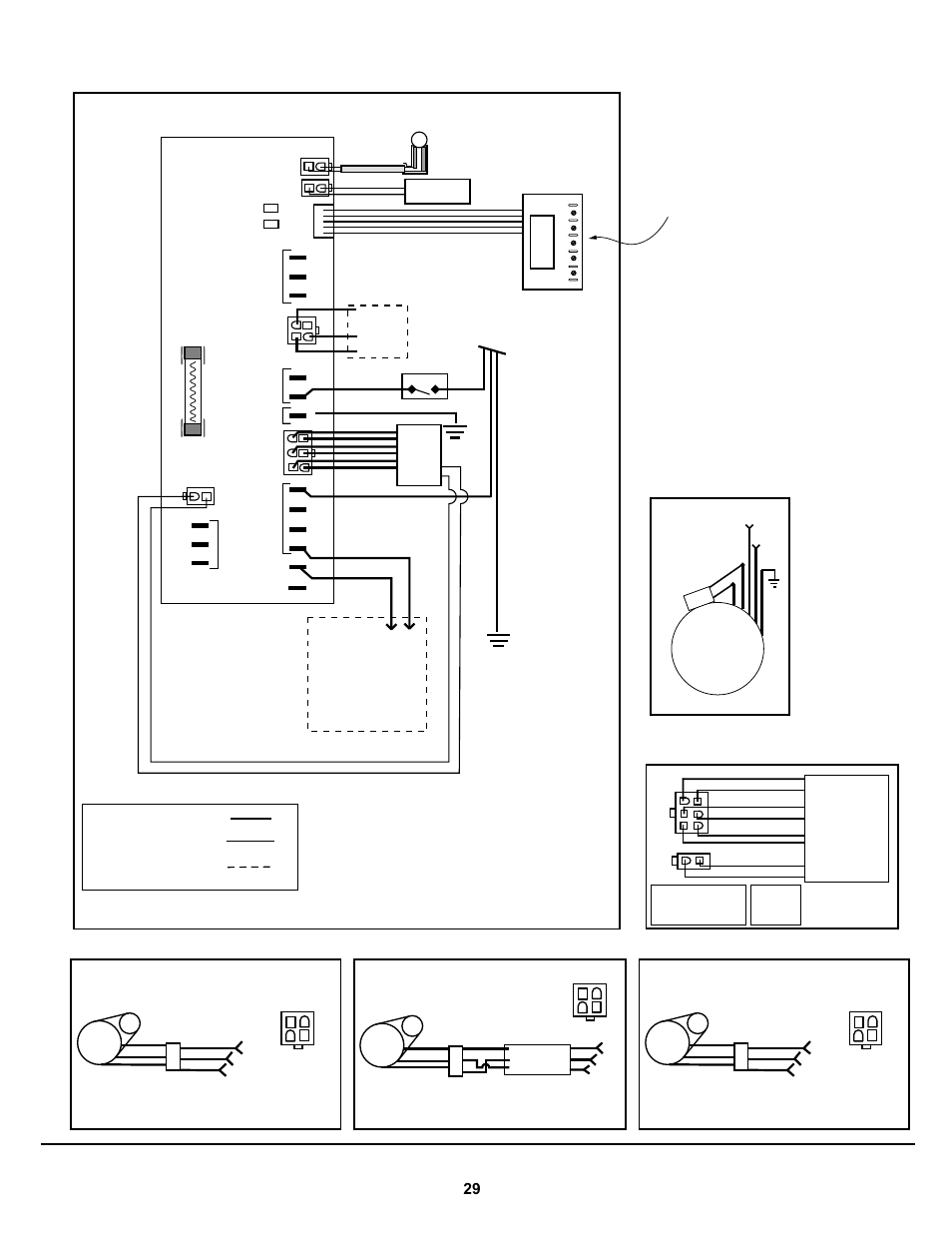 Residential erv wiring, Hrv residential wiring diagram, Auto-transformer detail | Fan motor details, Defrost details, Maxtop only, 95max only | Lifebreath 200ERVD User Manual | Page 29 / 32