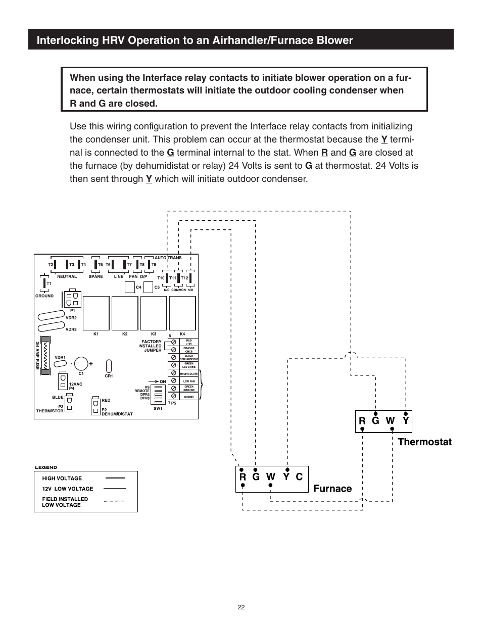 Lifebreath RNC120F User Manual | Page 22 / 28