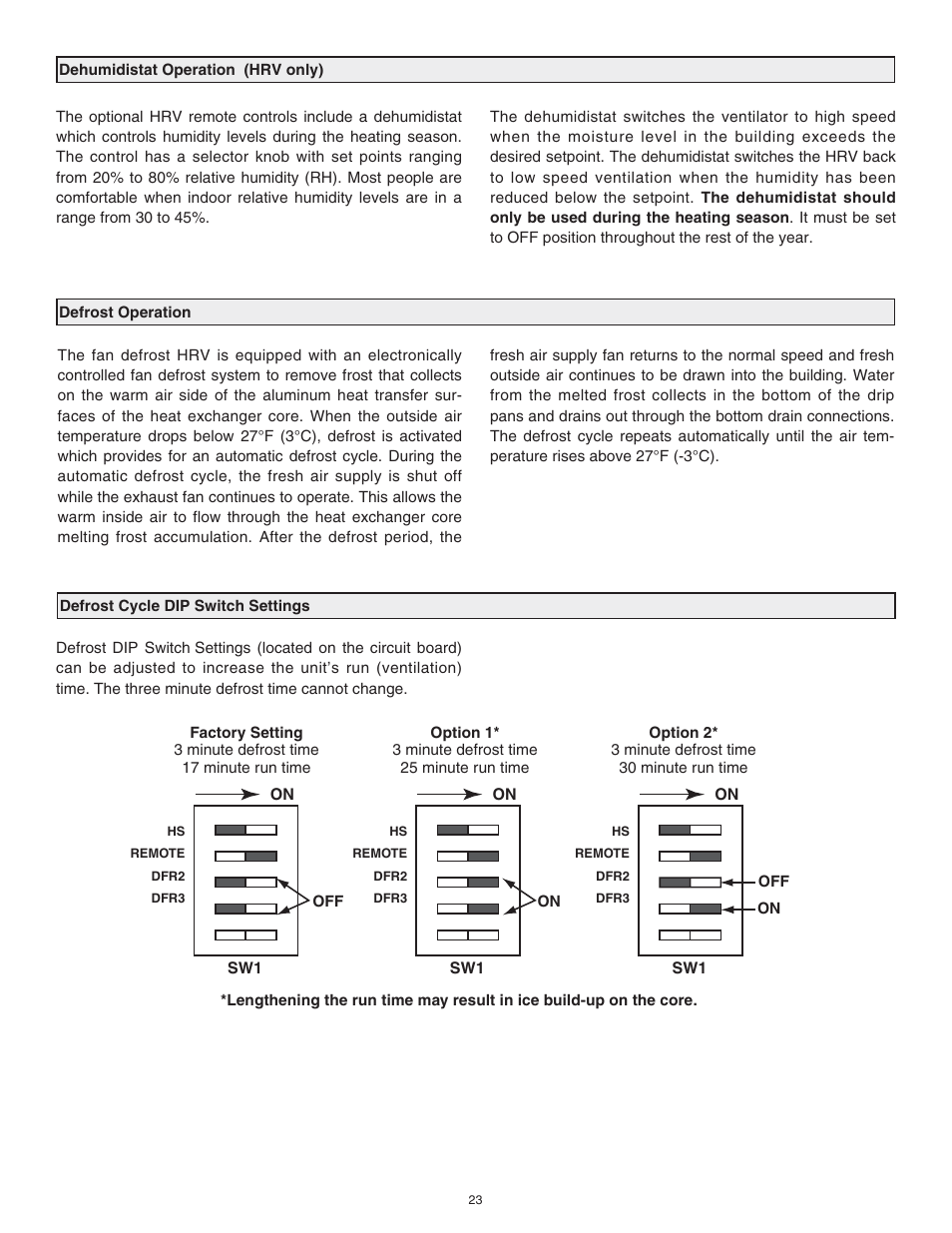 Lifebreath RNC120F User Manual | Page 23 / 28