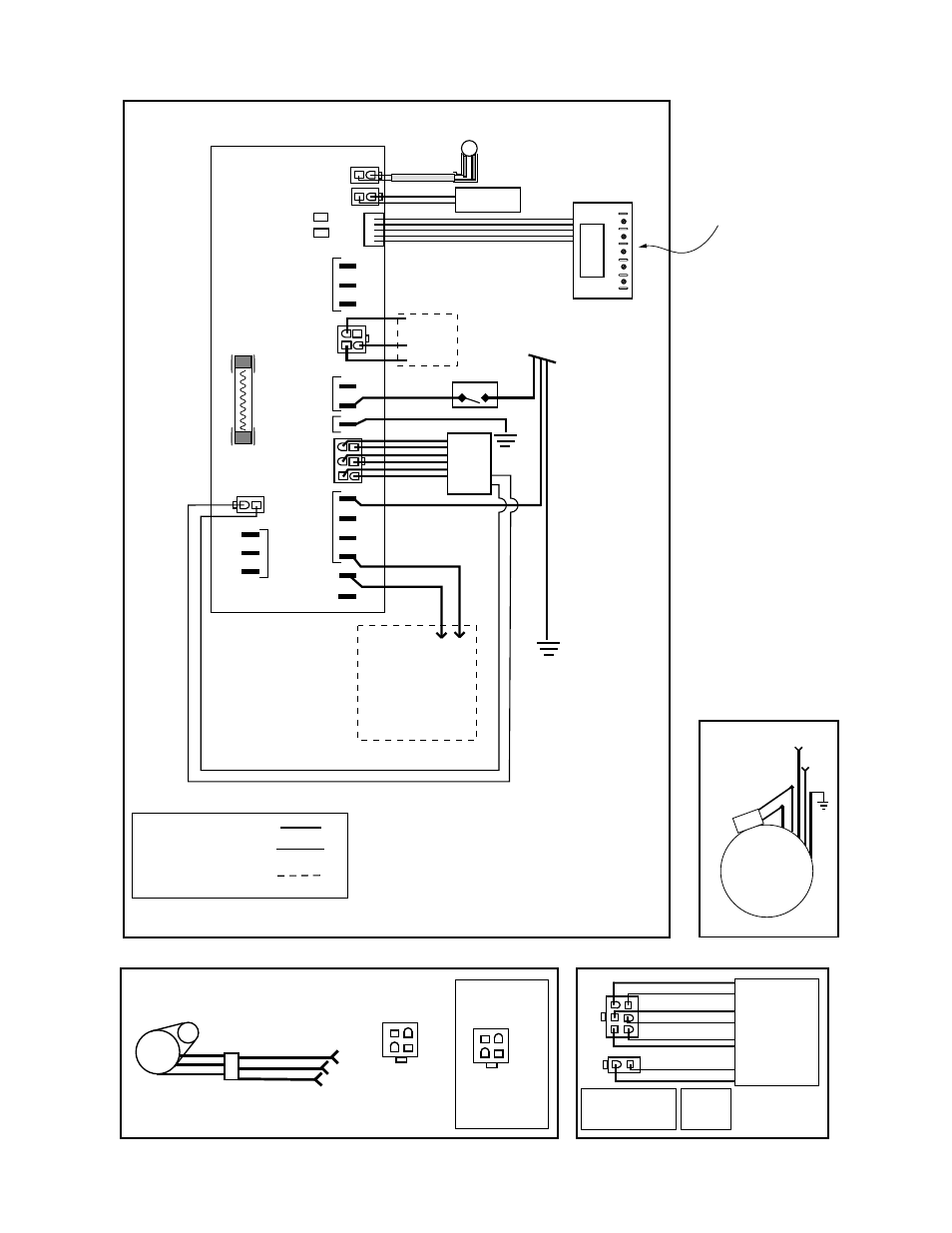 Residential wiring diagram, Fan motor details, Auto-transformer detail | Defrost details | Lifebreath CONTROLAIR 15 200MAX User Manual | Page 31 / 32