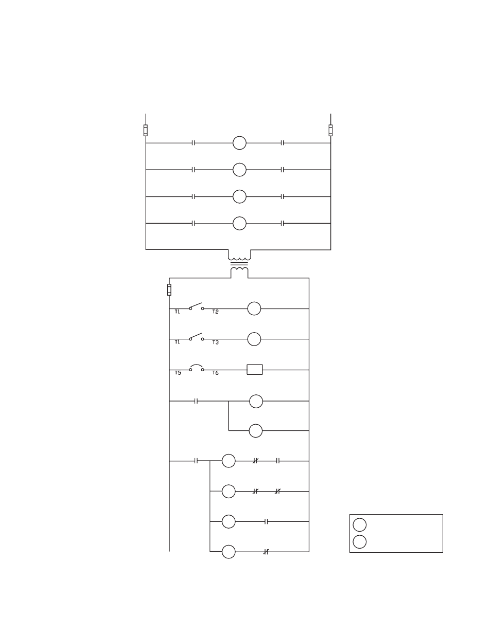 2500 ladder diagram | Lifebreath 2500EFD User Manual | Page 18 / 20