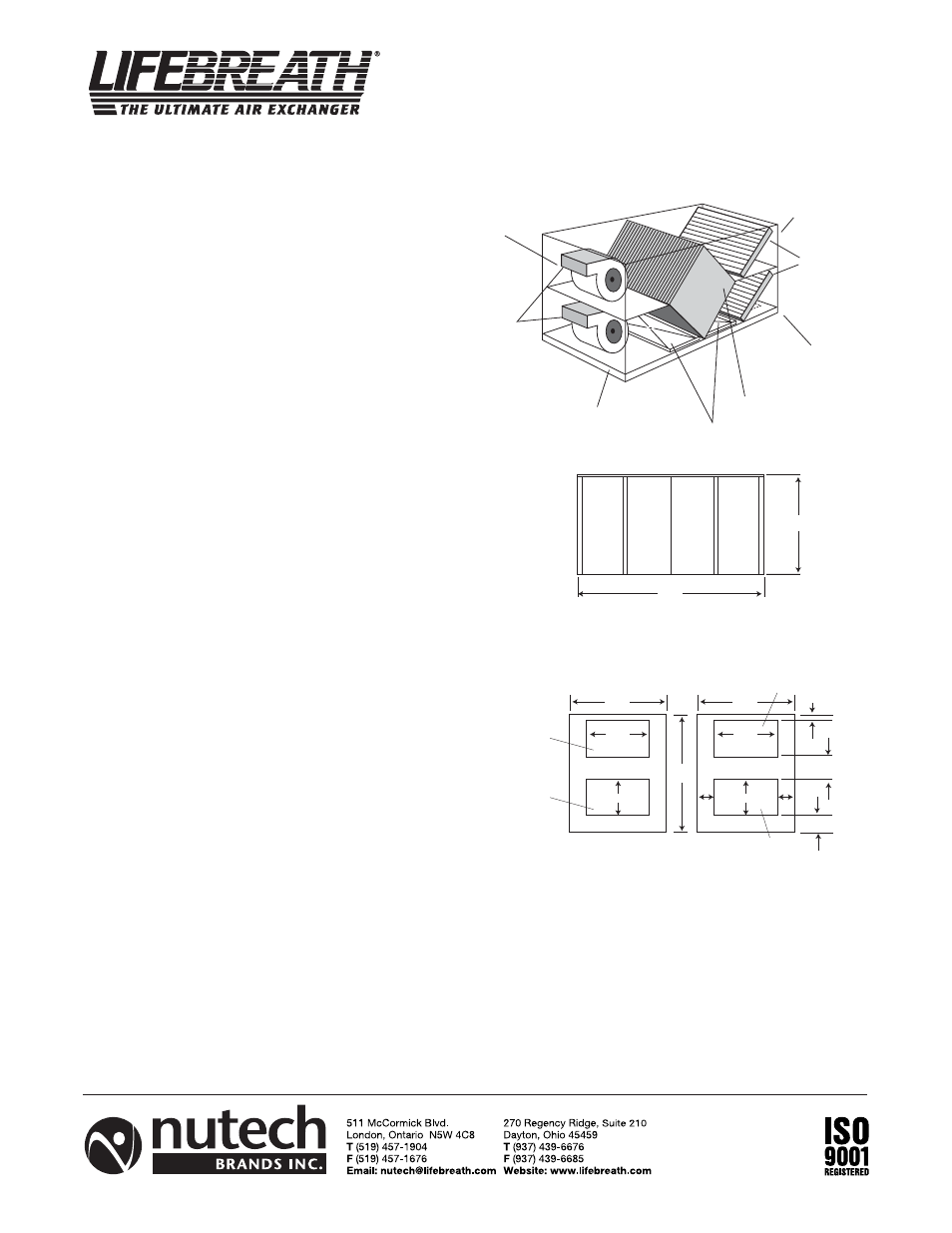 Model 2500ifd, Specifications | Lifebreath 2500EFD User Manual | Page 4 / 20