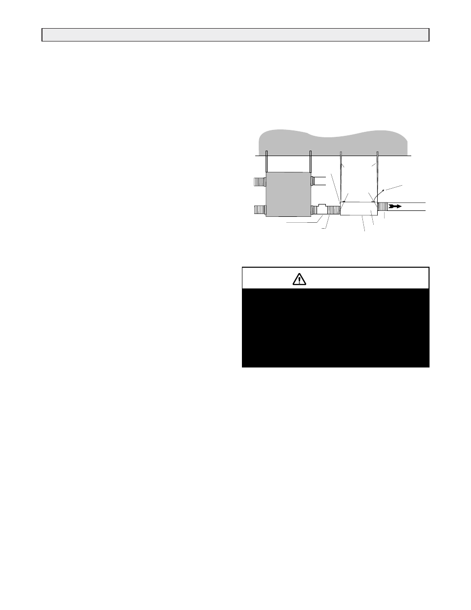 Caution, Tfp connected to heat recovery ventilator, Type 2 installation | Lifebreath TFPC2000 User Manual | Page 3 / 4