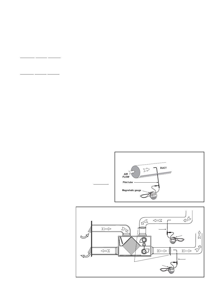 Pitot tube air flow balancing, Balancing procedure, Prior to balancing, ensure that | Pitot tube and gauge, Pitot tube air flow balancing kit | Lifebreath 95MAX User Manual | Page 25 / 32