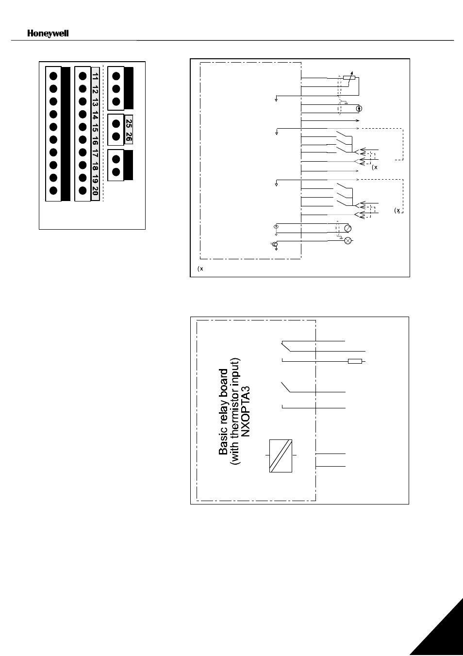 Basic i/o board nxopta1 | Nx Networks NX series User Manual | Page 41 / 86