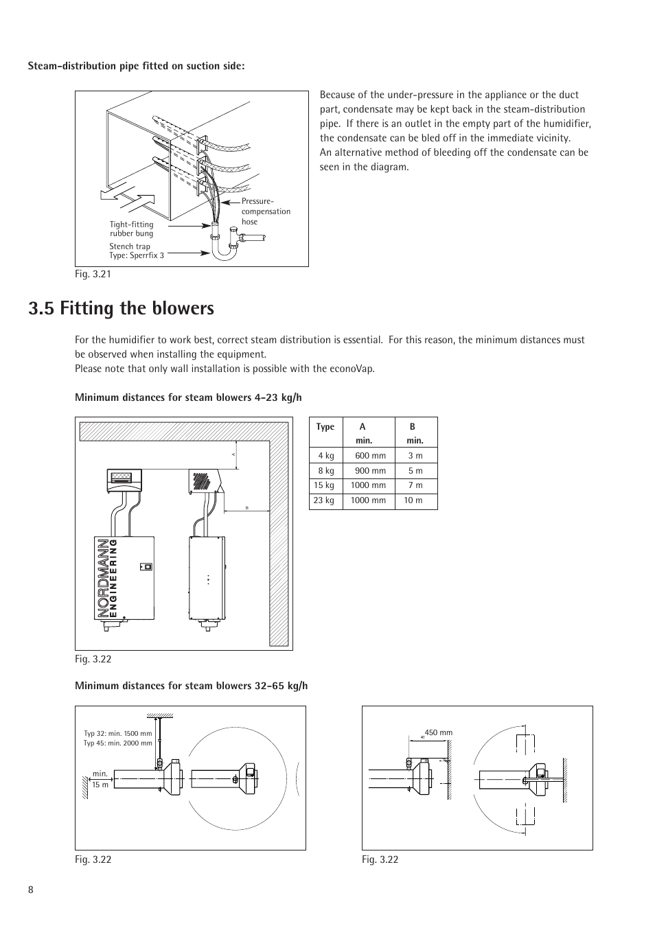 5 fitting the blowers | Nordmende 2401935EN0801 User Manual | Page 8 / 16