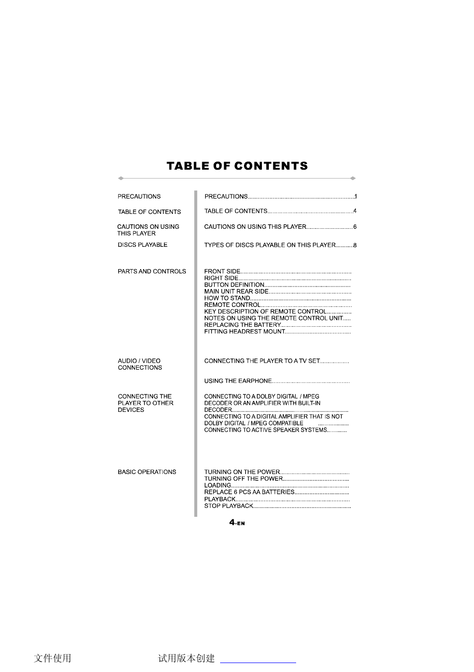 NextBase SDV97-AC User Manual | Page 6 / 50