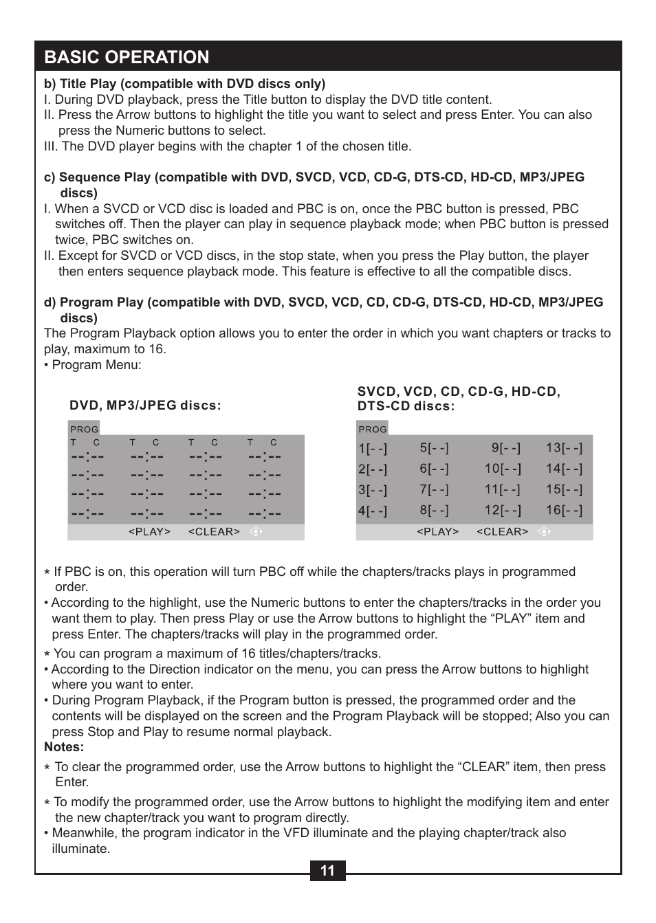 Basic operation | NexxTech super slim divx/mpeg4 dvd player 1617008E User Manual | Page 13 / 33