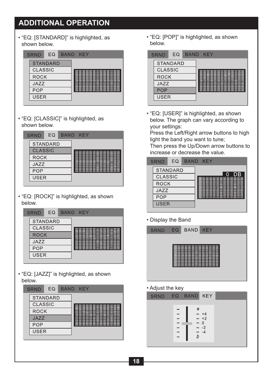 Additional operation | NexxTech super slim divx/mpeg4 dvd player 1617008E User Manual | Page 20 / 33