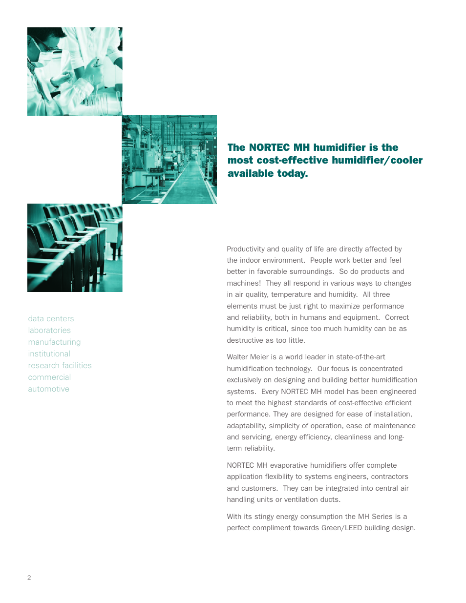 Nortec Industries MH Series User Manual | Page 2 / 8