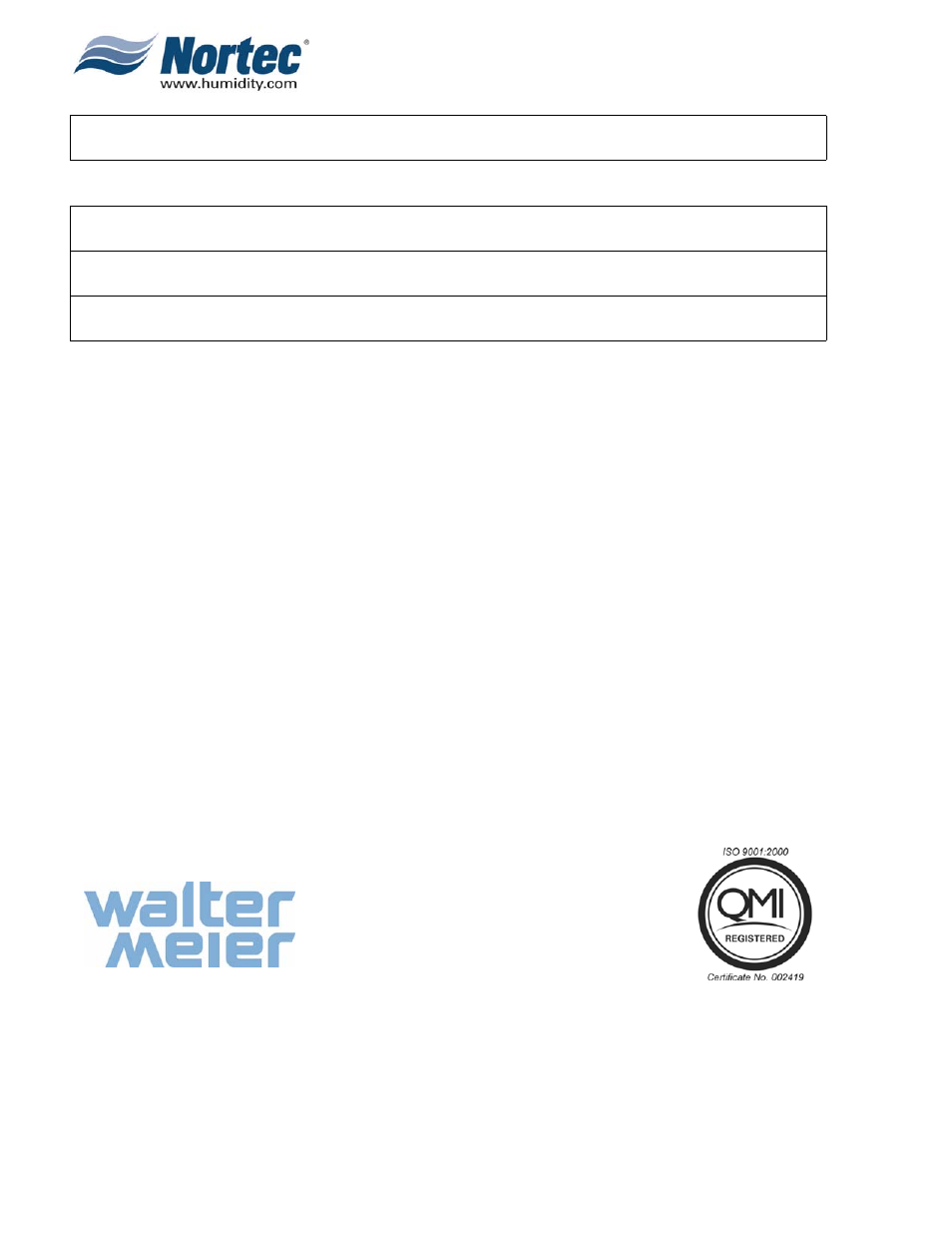 Nortec Industries NHDI User Manual | Page 20 / 20