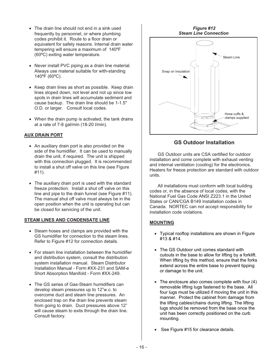 Nortec Industries GS Series User Manual | Page 20 / 78