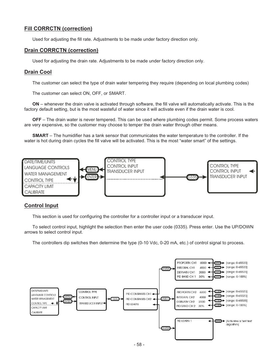 Steam lines and con den sate line 16, Prin ci ple of op er a tion 22, Com bus tion 22 | Wa ter man age ment 22 | Nortec Industries GS Series User Manual | Page 62 / 78