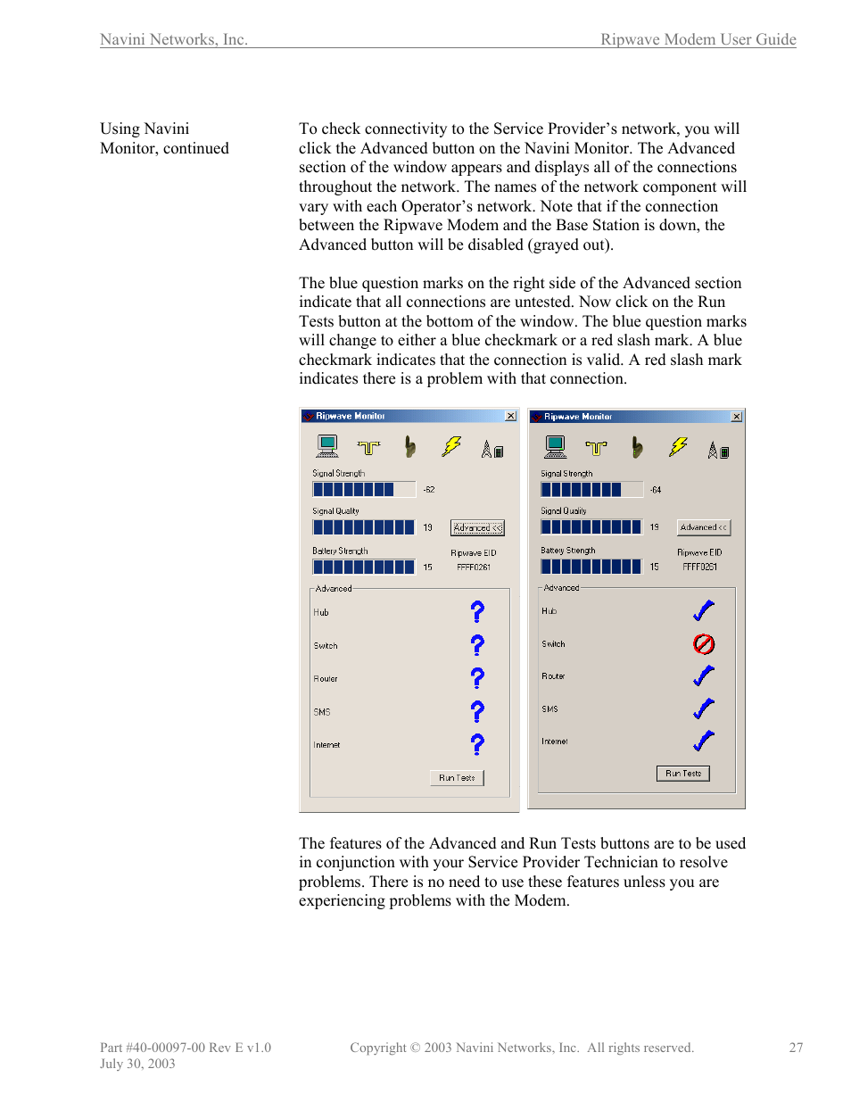 Navini Networks Ripwave 40-00097-00 User Manual | Page 27 / 41