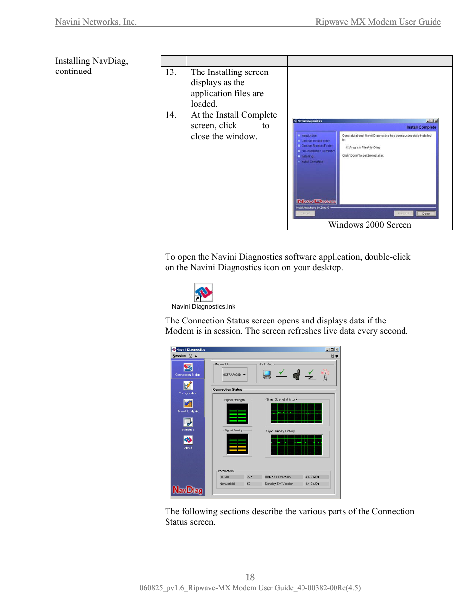 Troubleshooting using navini diagnostics (navdiag), Illustration | Navini Networks Ripwave MX User Manual | Page 18 / 42