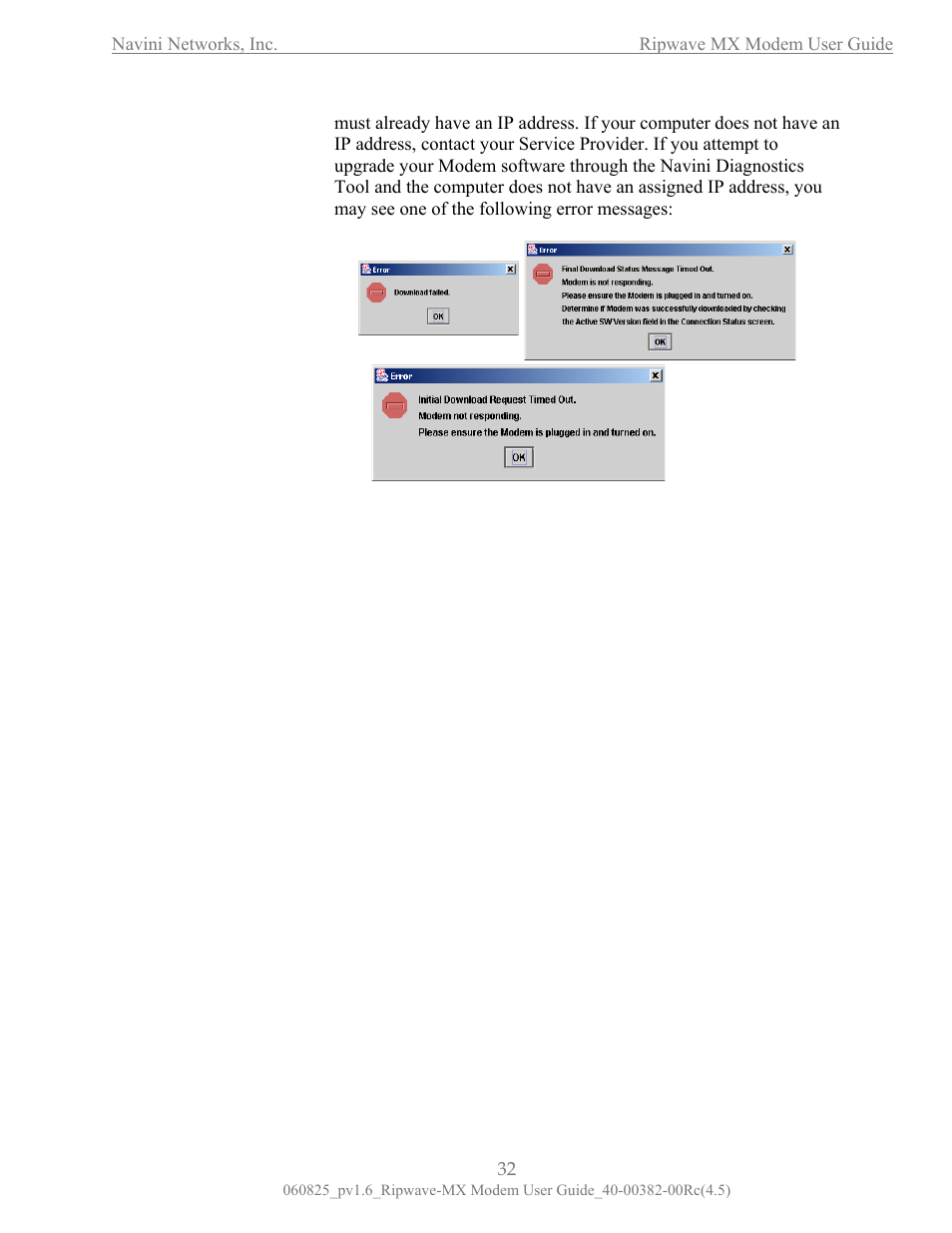 Navini Networks Ripwave MX User Manual | Page 32 / 42