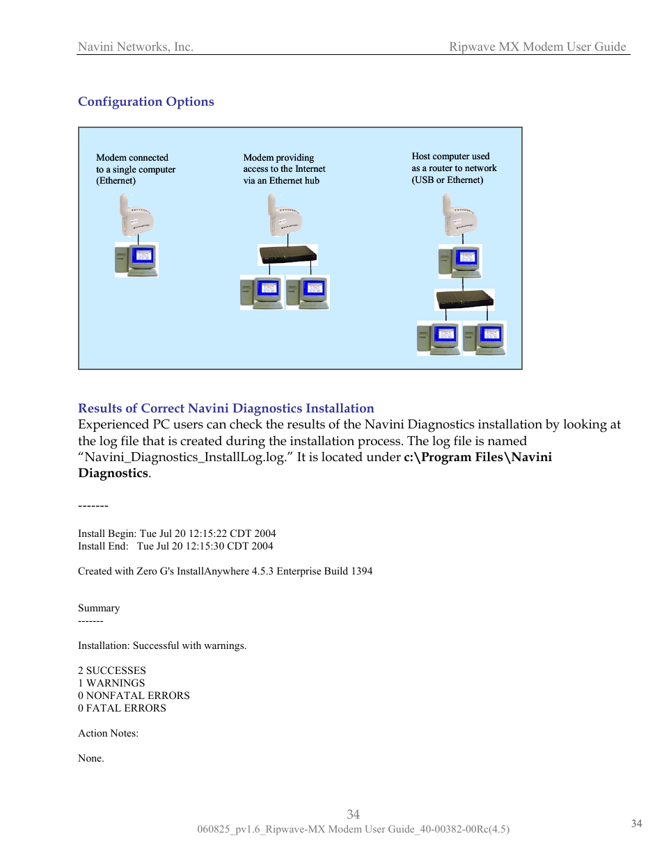 Navini Networks Ripwave MX User Manual | Page 34 / 42