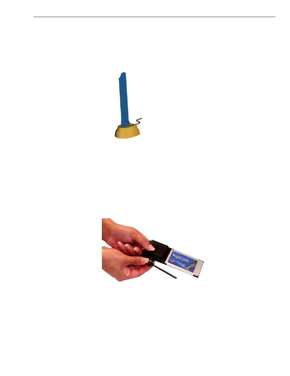 Optional esktop d antenna, Onnecting the esktop antenna | Navini Networks 40-00292-00 User Manual | Page 26 / 37