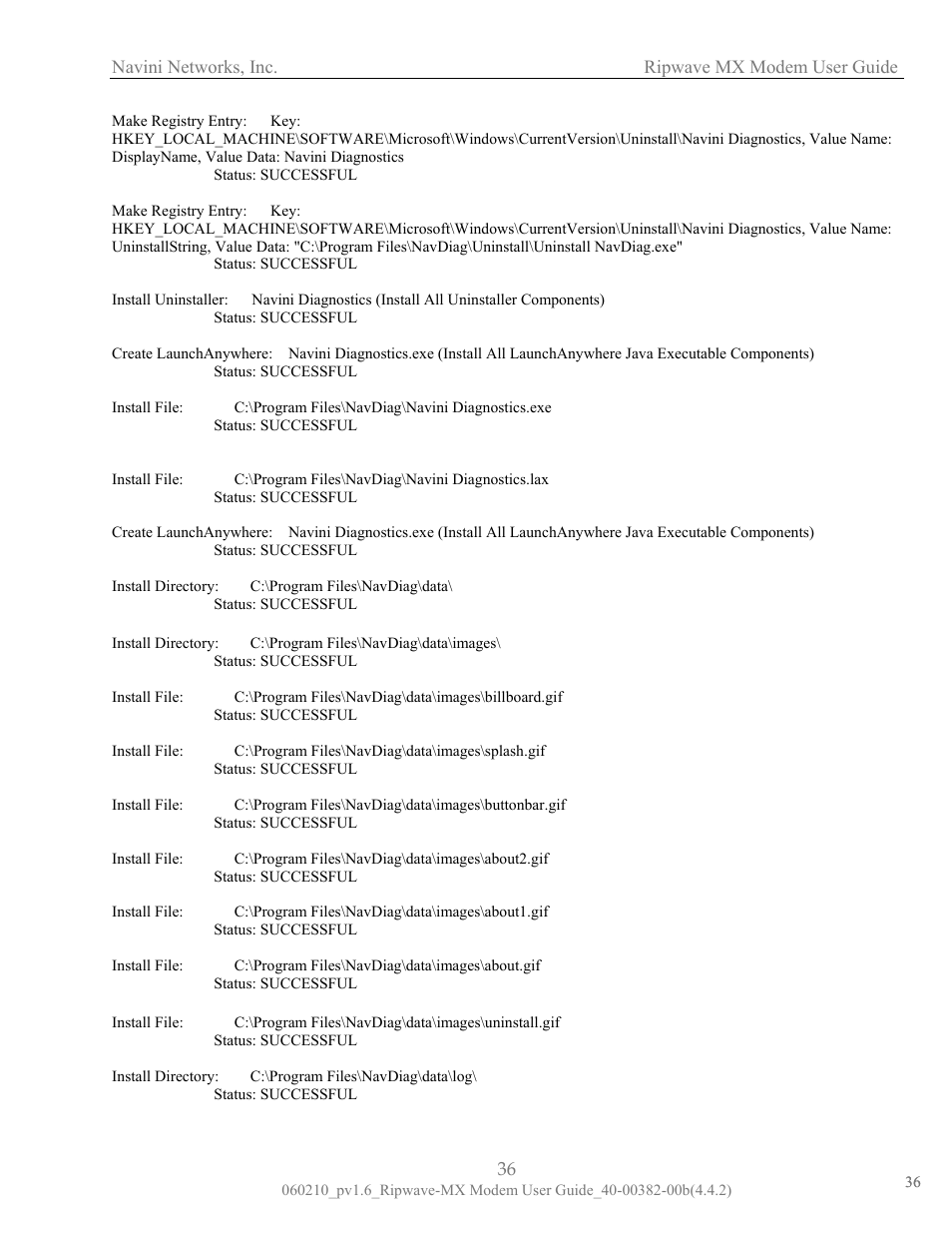 Navini Networks Ripwave User Manual | Page 36 / 41