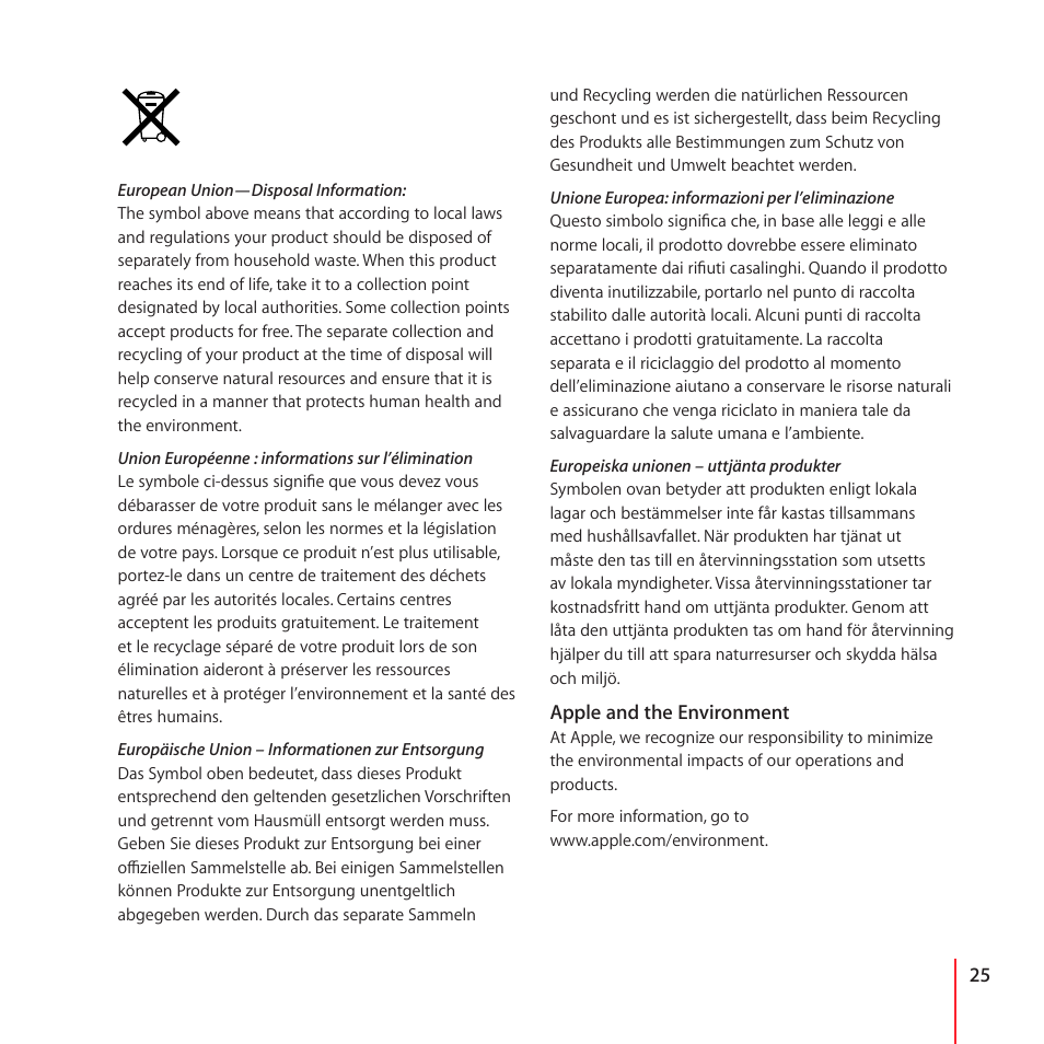 Nike + IPOD User Manual | Page 25 / 28