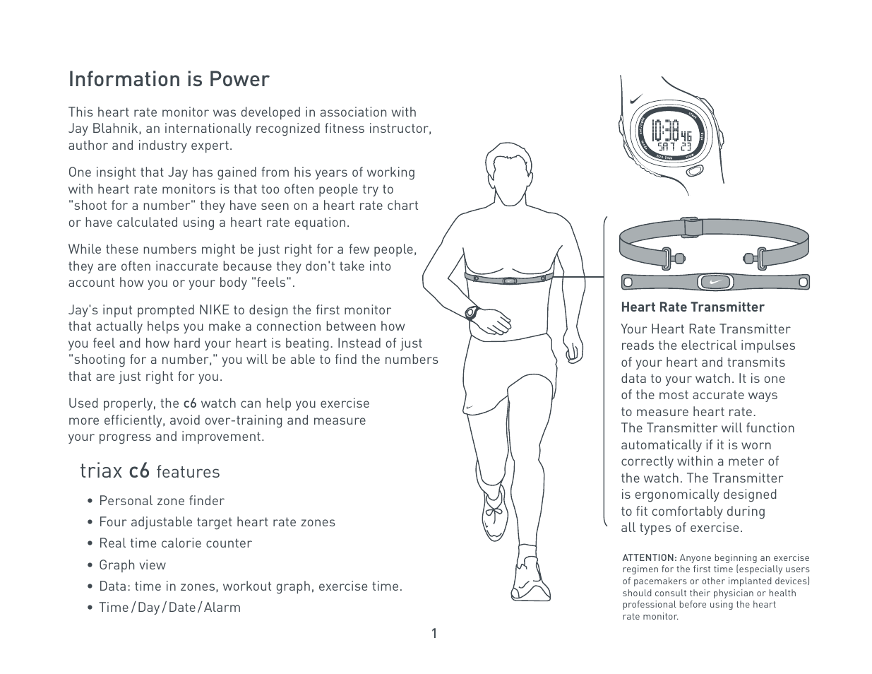 Nike C6 User Manual | 14 pages