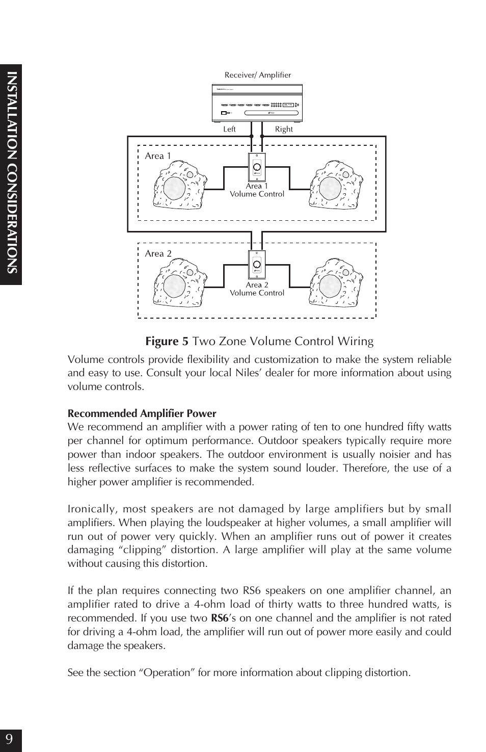 Niles Audio CORAL RS6 User Manual | Page 10 / 24
